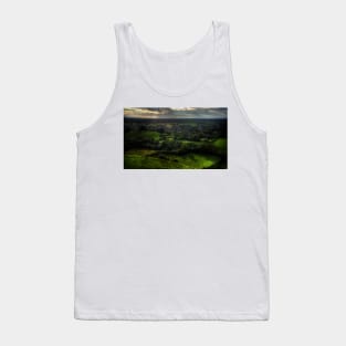 Sunset at Glastonbury Tor Tank Top